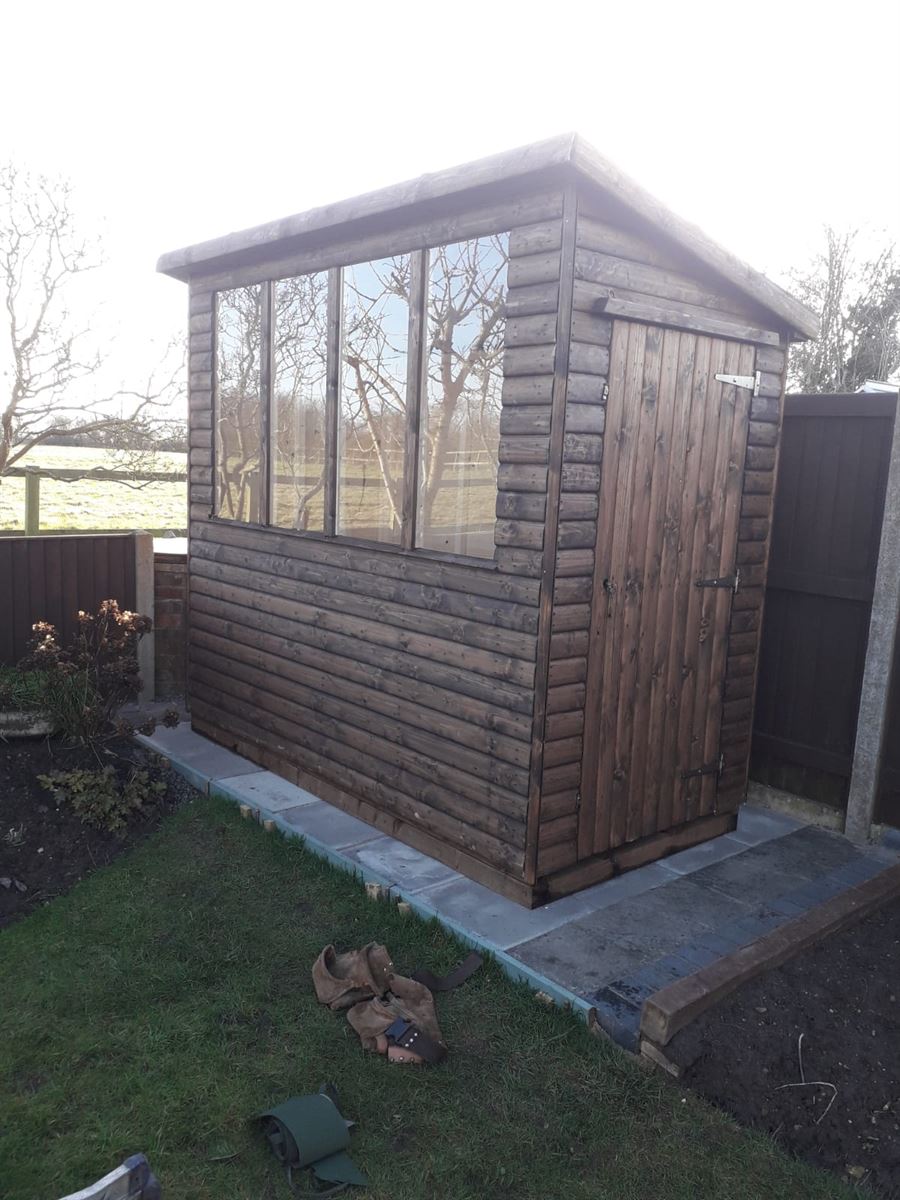 8X4 POTTING SHED Andrew Dams